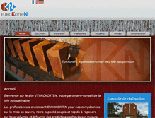 Tablet Screenshot of eurokorten.com